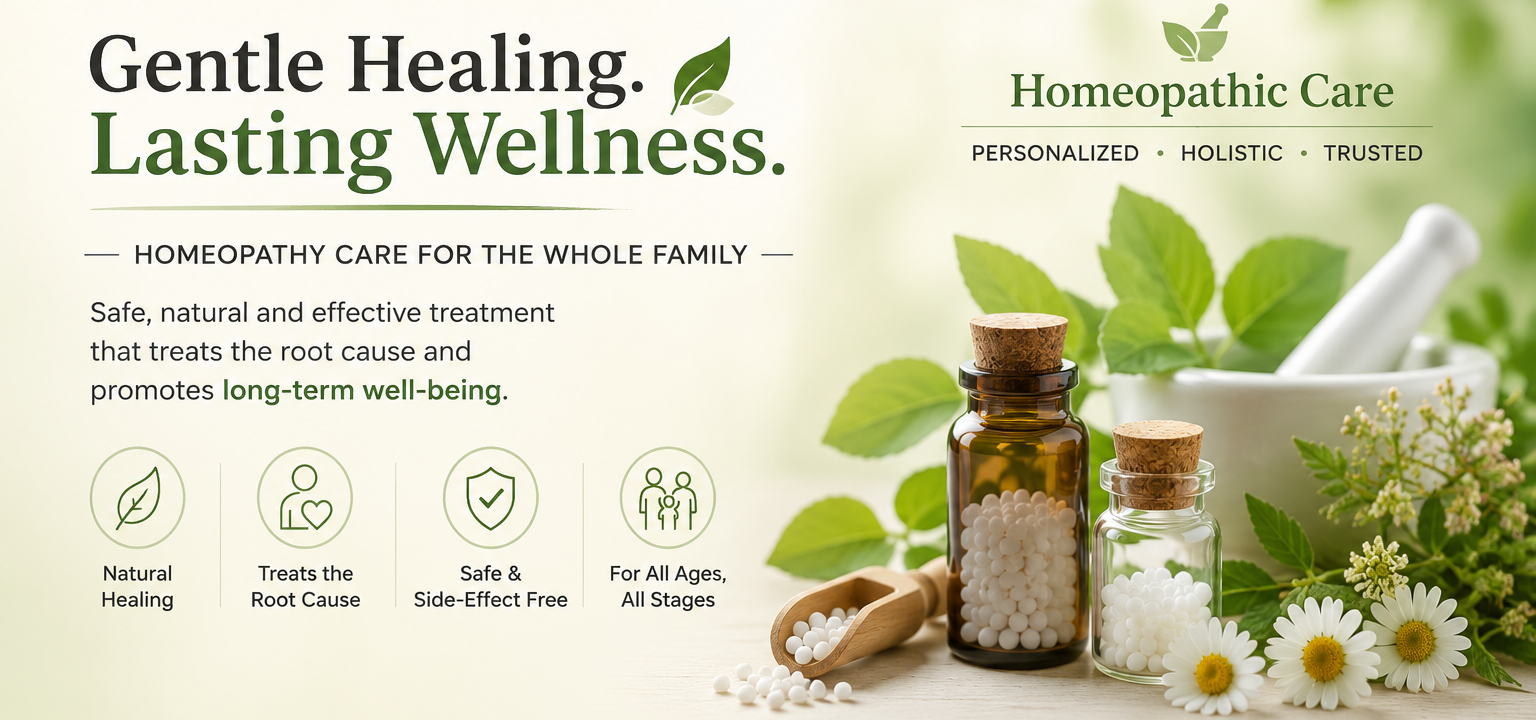 Healthcare Homoeopathic Clinic banner